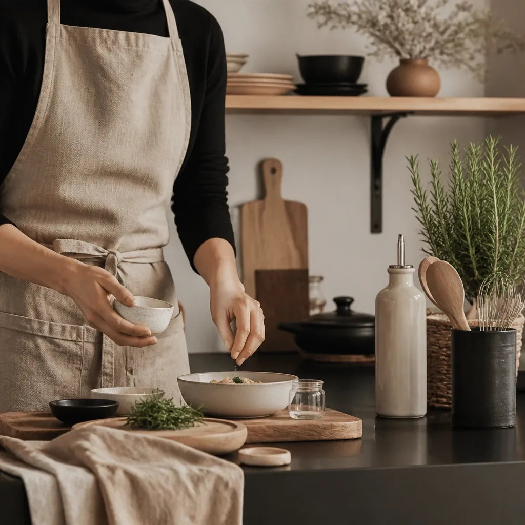 Organiser son plan de travail en cuisine