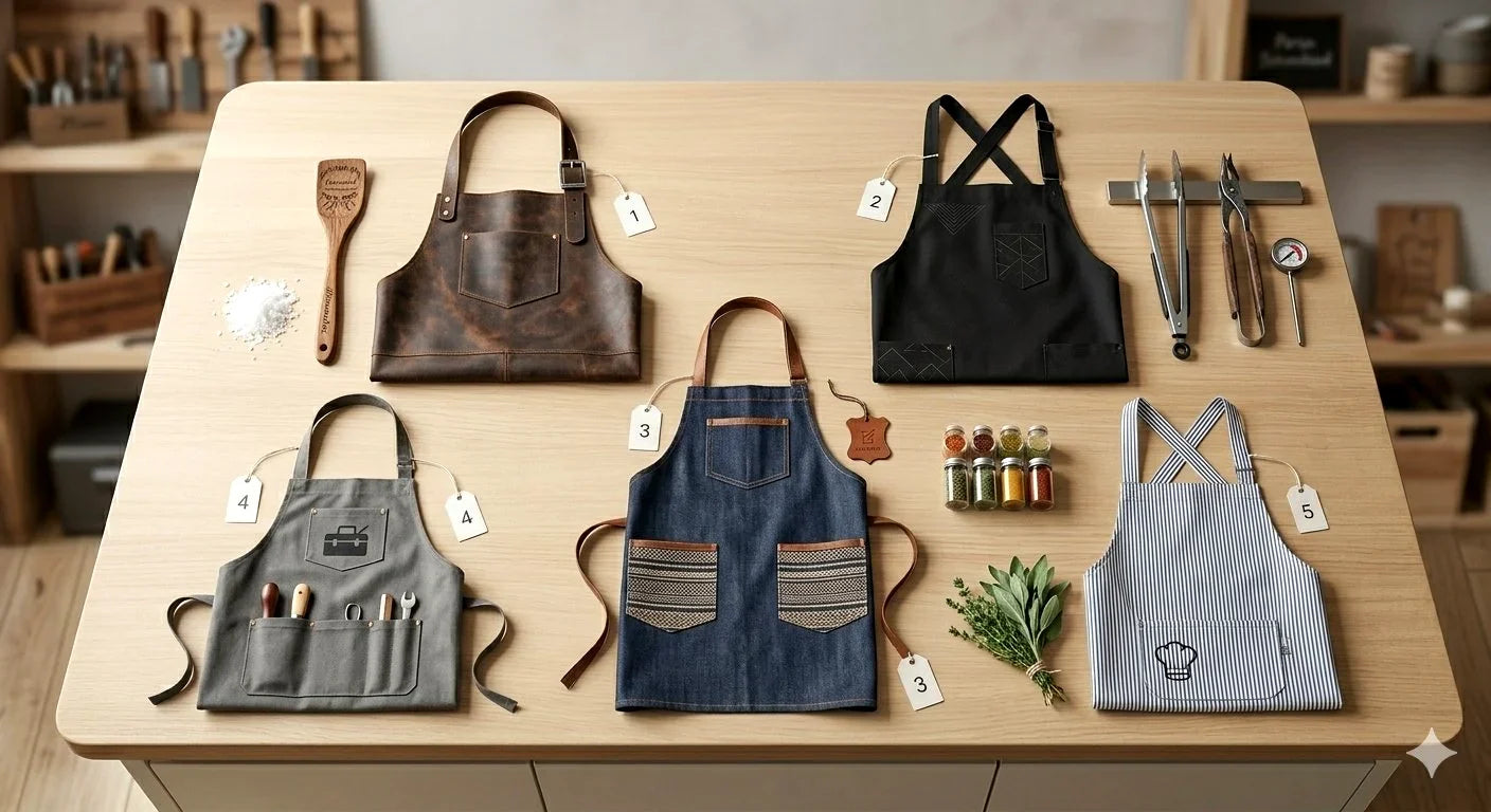 Top 5 tabliers homme à offrir