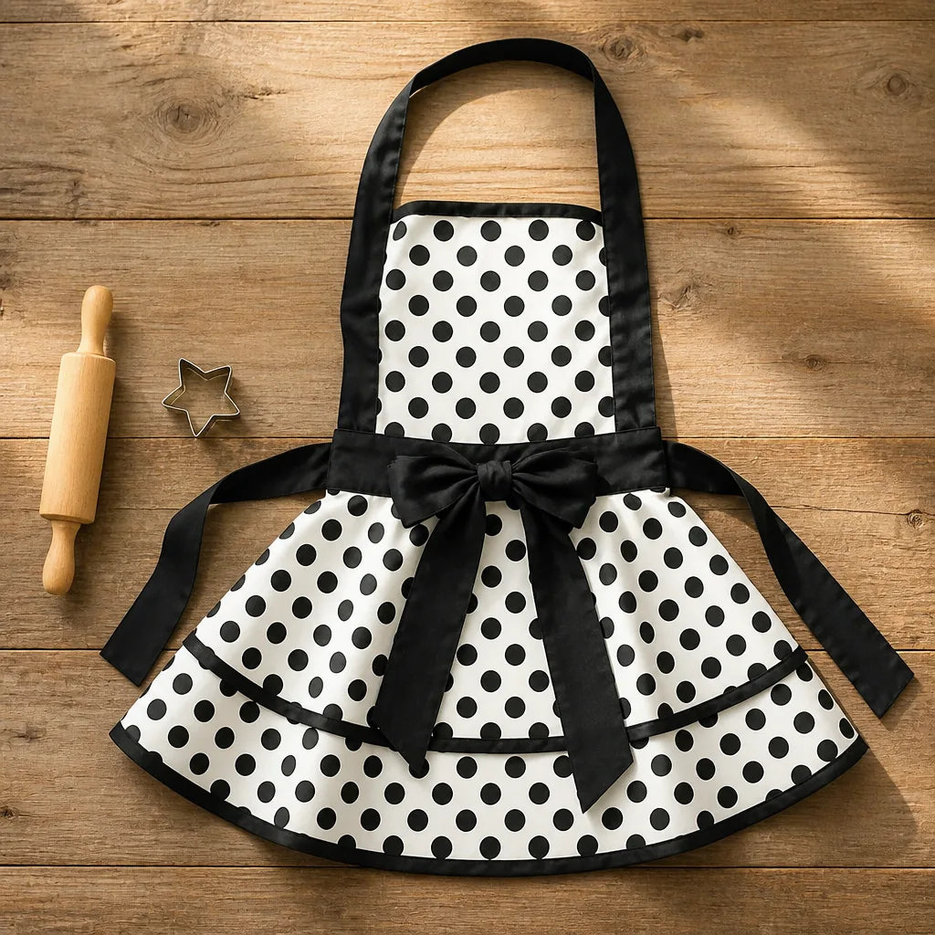 tablier-a-pois