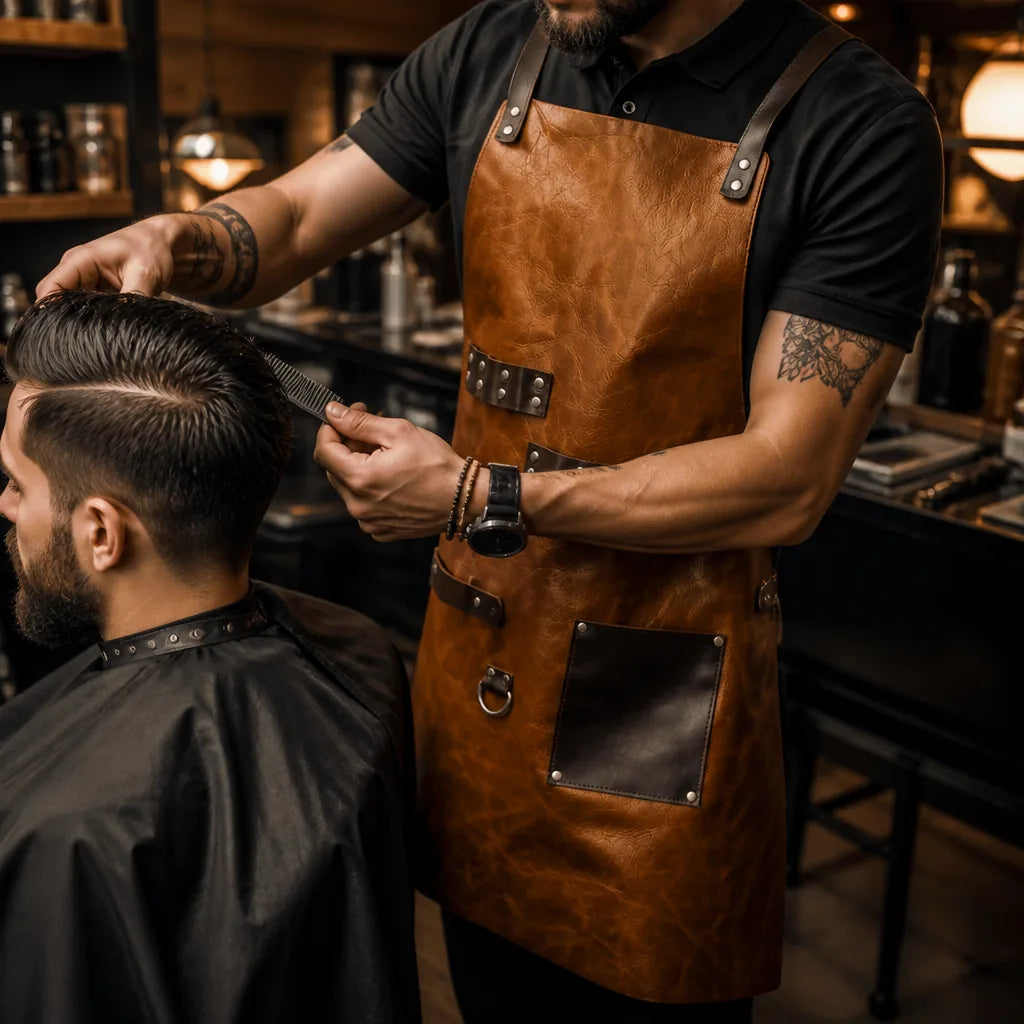 tablier-barbier-cuir