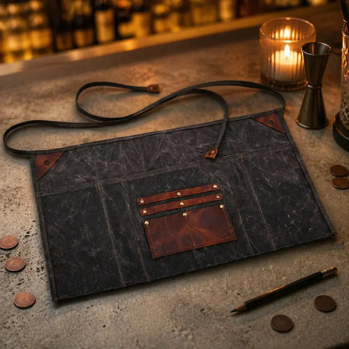 Tablier Barman Cuir