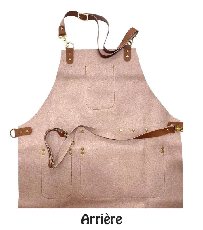 Tablier Coiffure Cuir