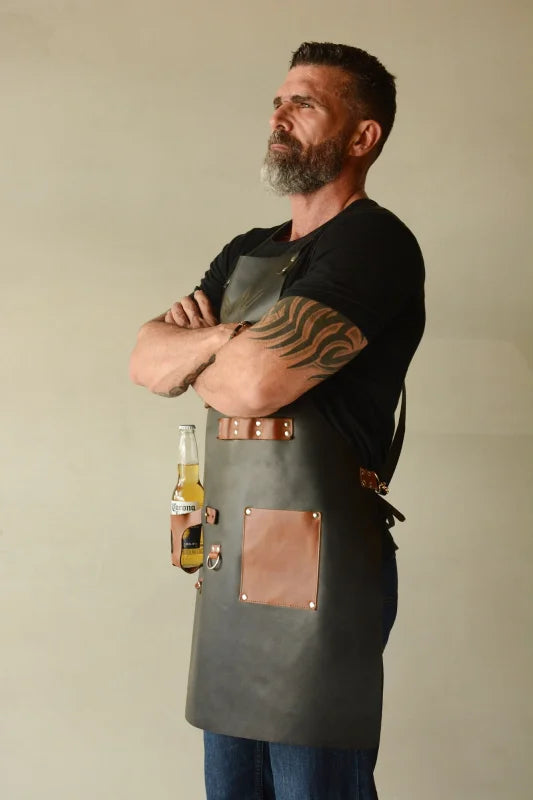Tablier Cuir Barbecue