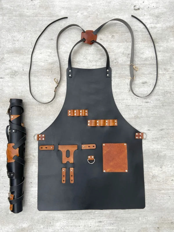 Tablier Cuir Barbecue