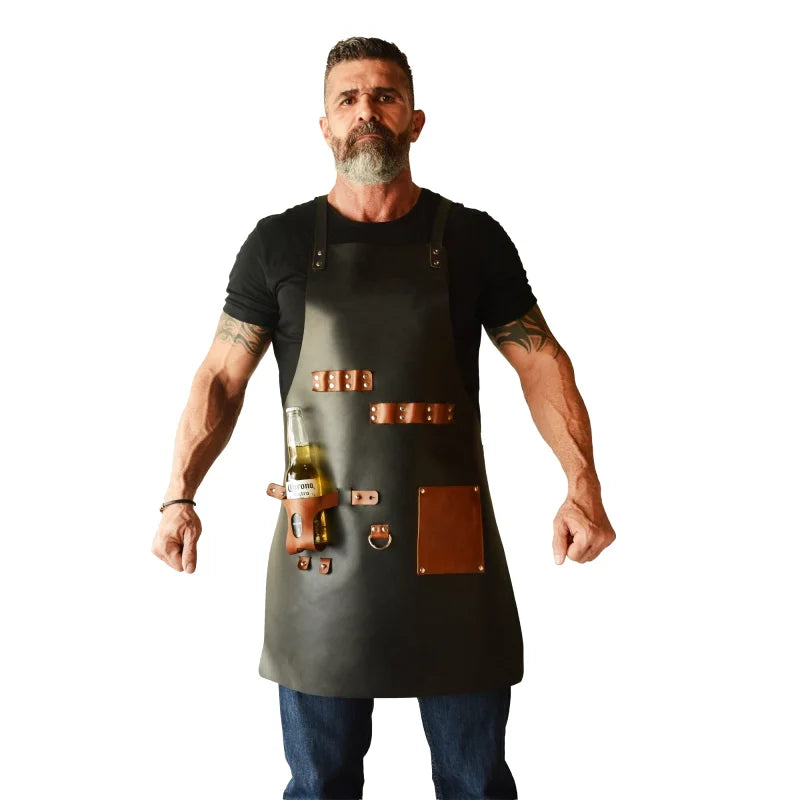 Tablier Cuir Barbecue