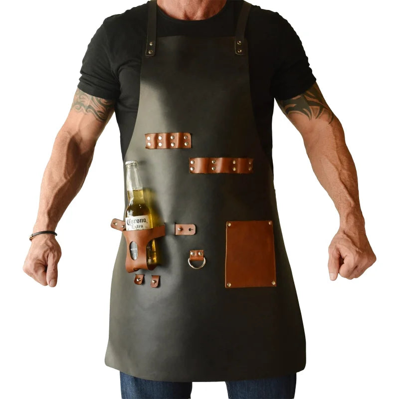 Tablier Cuir Barbecue