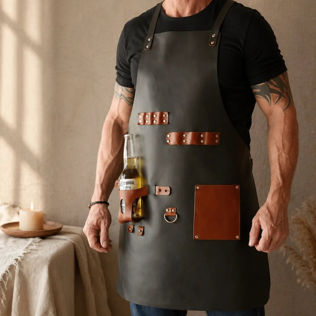 [ANCIEN] supprimer — Tablier Cuir Barbecue