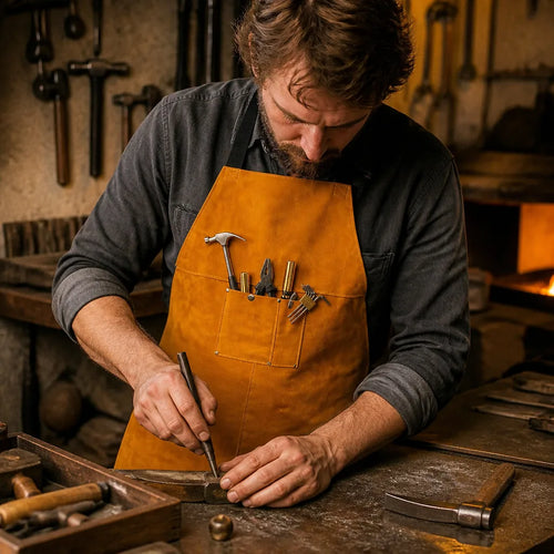 tablier-cuir-bricolage
