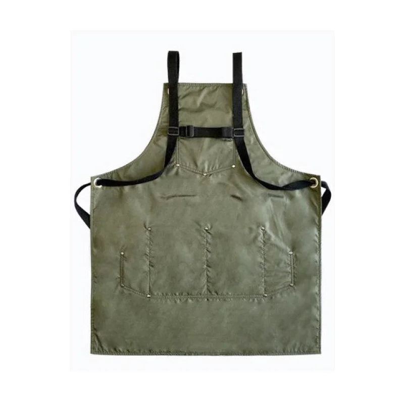 Tablier Cuir Vegan Vert
