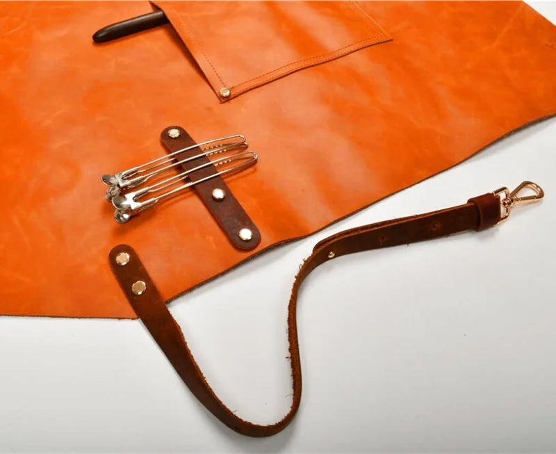 Tablier Cuir Véritable