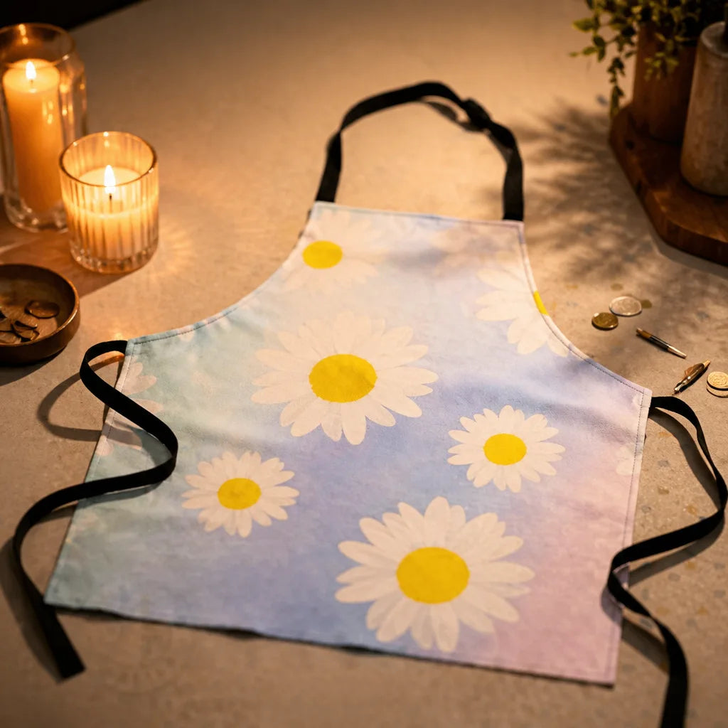Tablier De Cuisine à Fleurs
