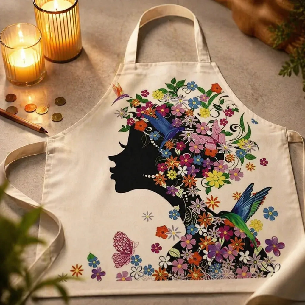 Tablier De Cuisine Art Fleuri