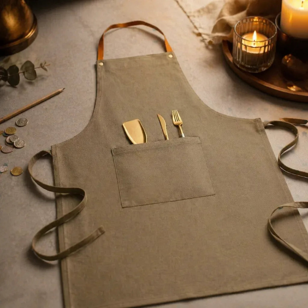 Tablier De Cuisine Beige