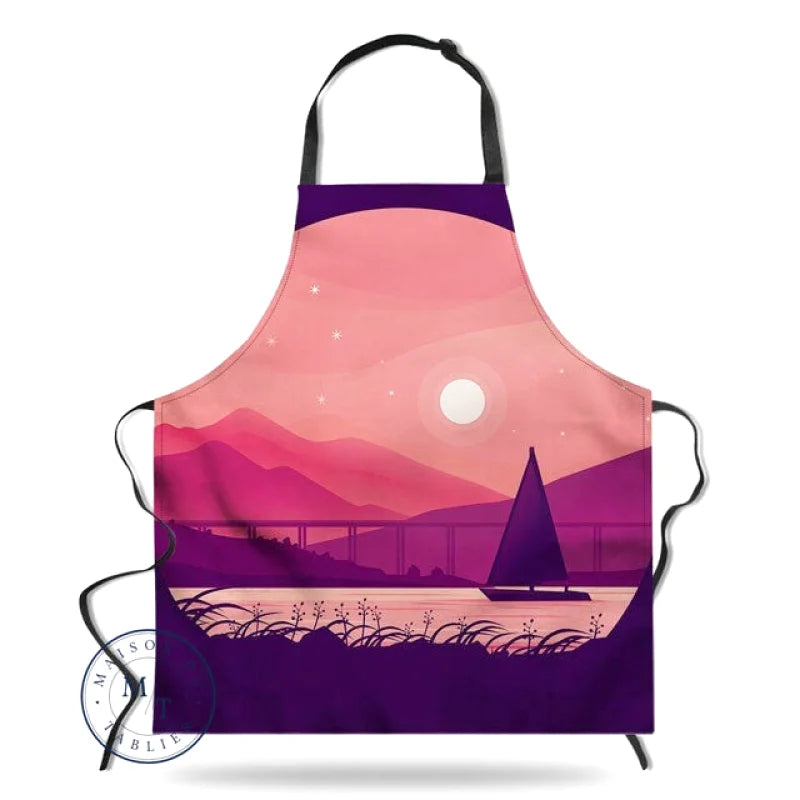 Tablier de Cuisine Coucher de Soleil