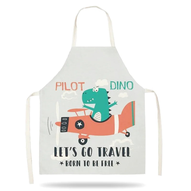 Tablier de Cuisine Enfants Dino Avion
