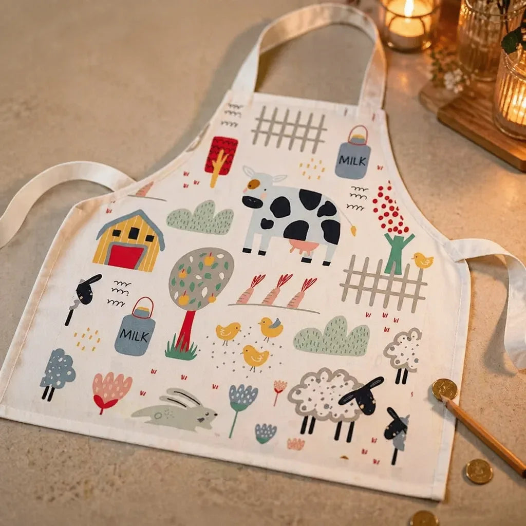 Tablier De Cuisine Enfants Ferme