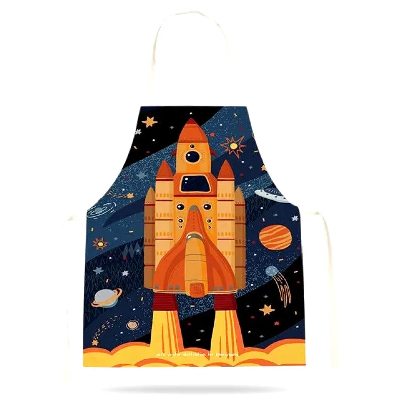 tablier-de-cuisine-enfants-fusee