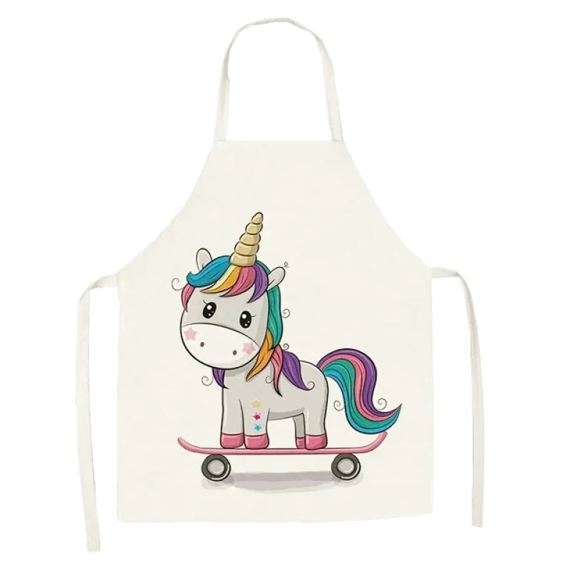 Tablier de Cuisine Enfants Licorne Skate