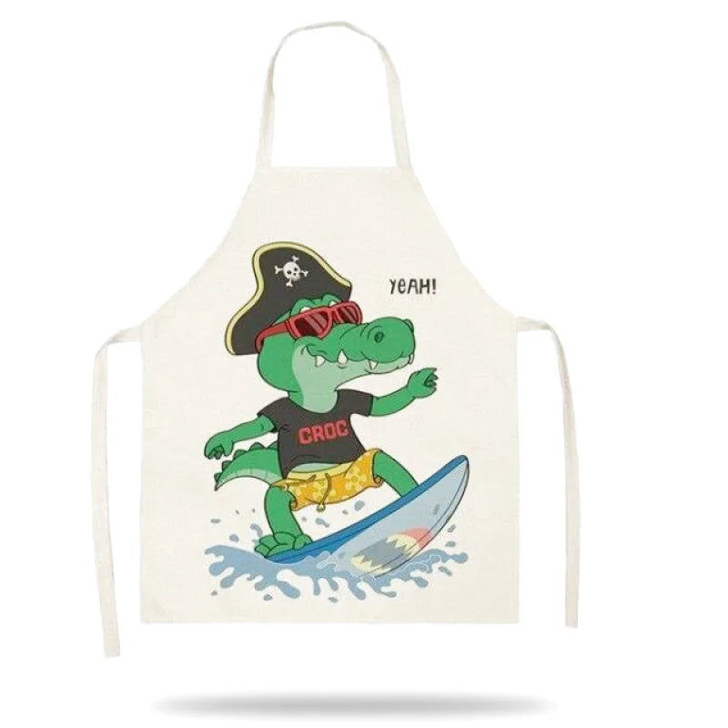 Tablier de Cuisine Enfants Pirate Croco