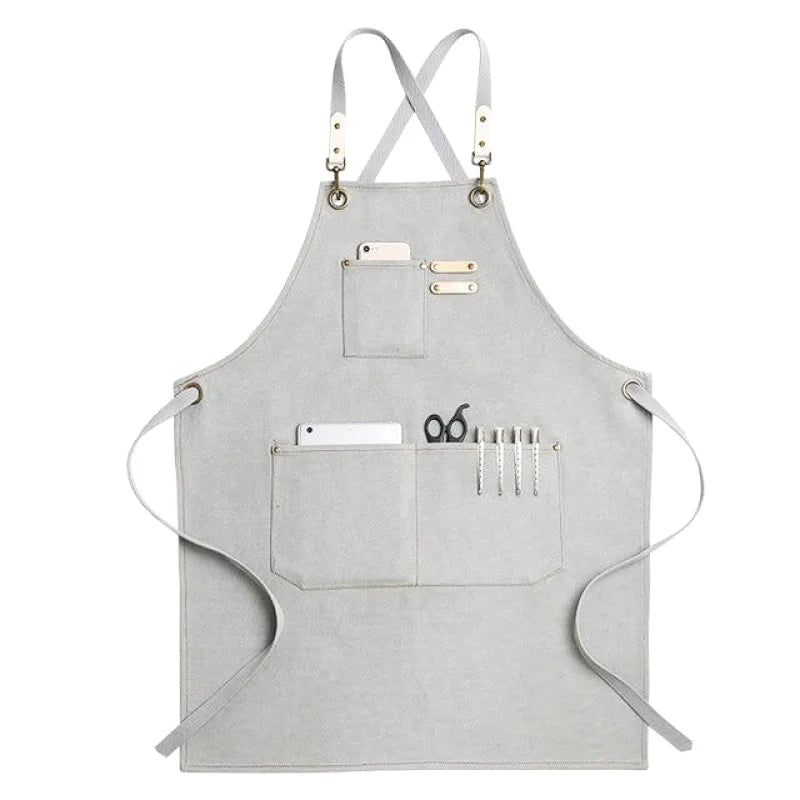 Tablier de Cuisine Gris