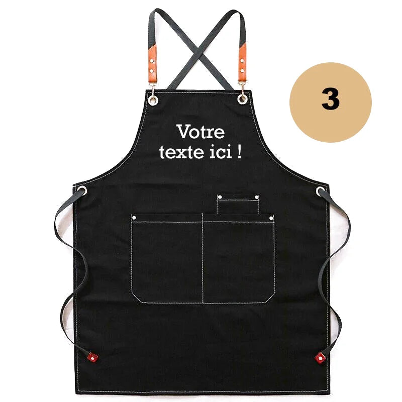 Tablier de Cuisine Homme Personnalisé