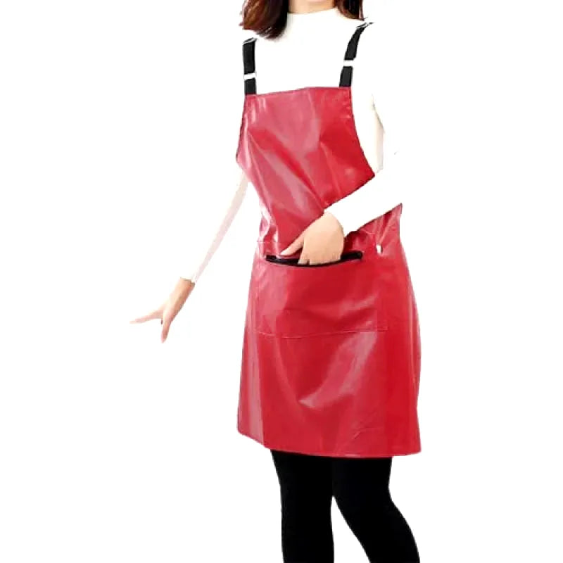 tablier-de-cuisine-impermeable-rouge