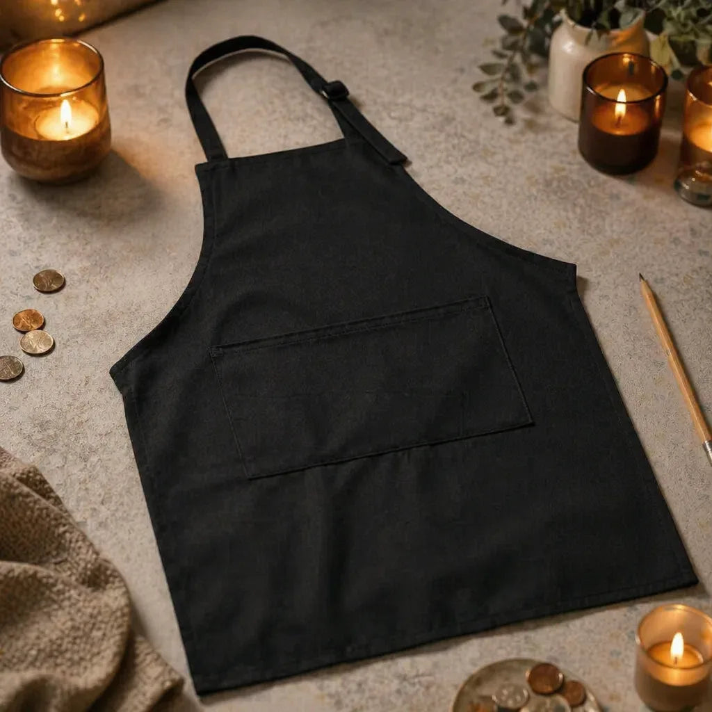 Tablier De Cuisine Noir Pour Enfants
