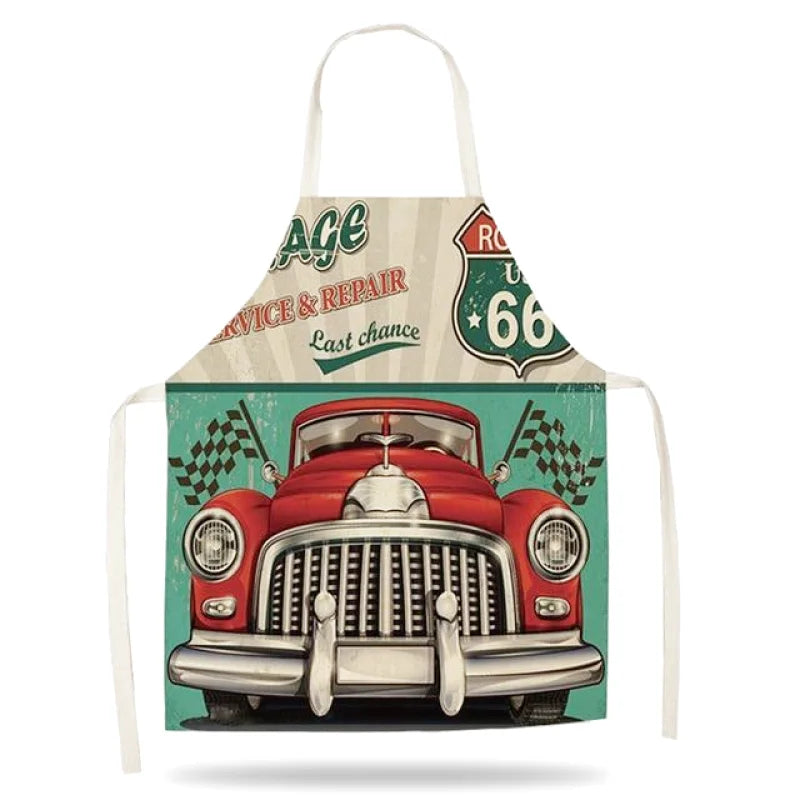 Tablier de Cuisine Voiture Vintage