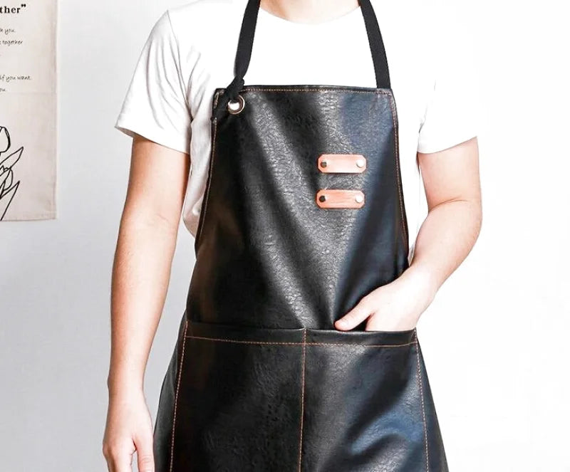 Tablier En Simili Cuir