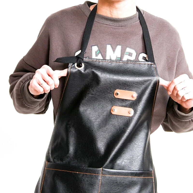 Tablier En Simili Cuir