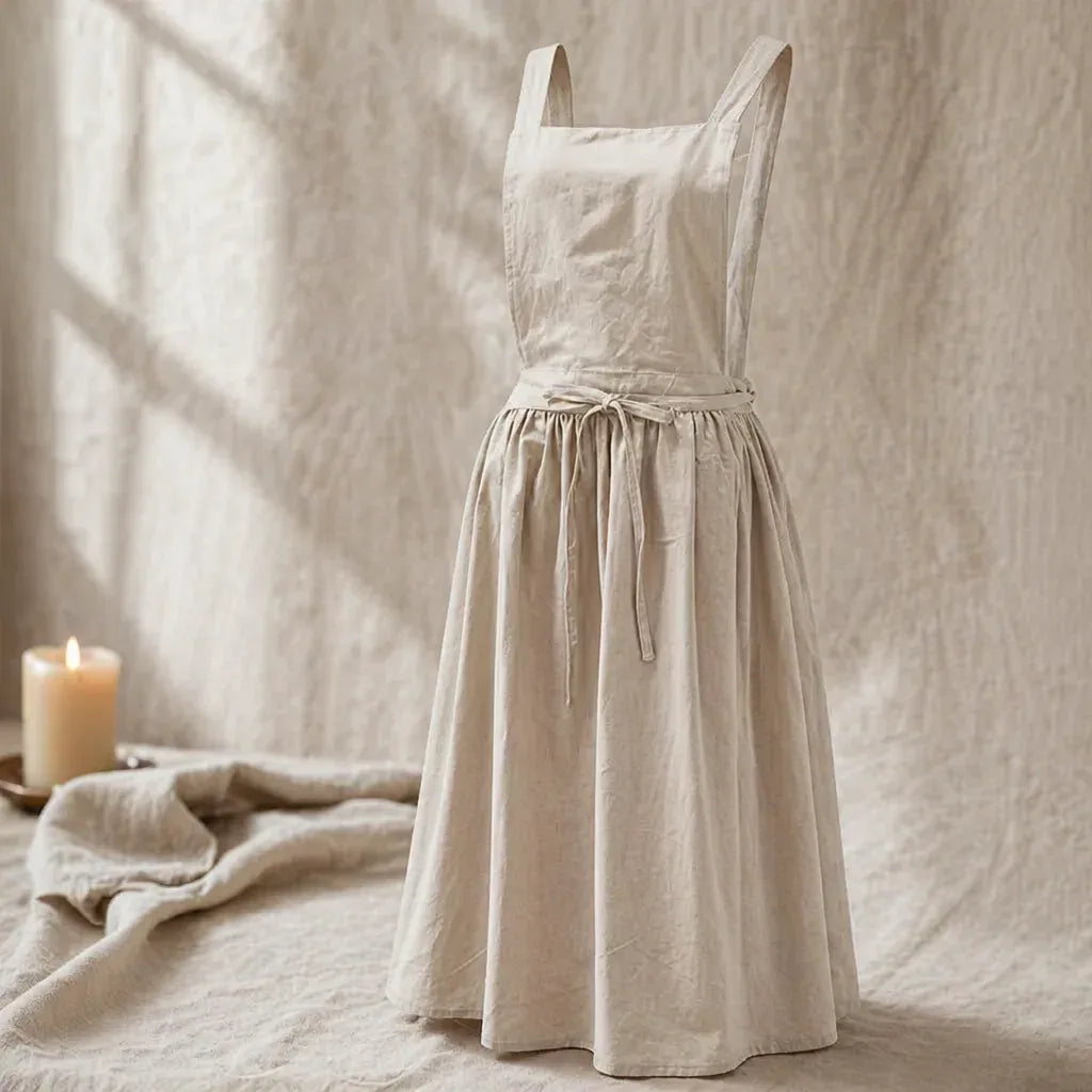 Tablier Japonais Beige