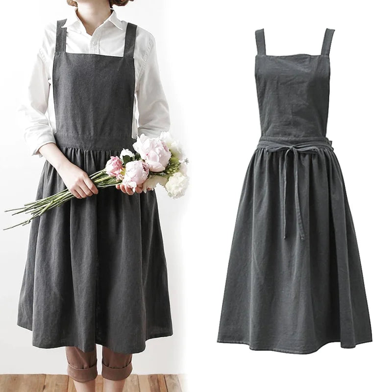 Tablier Japonais Gris