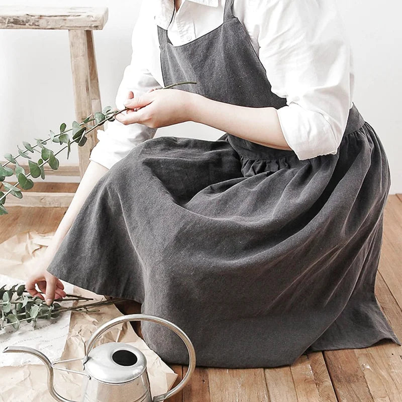 Tablier Japonais Gris