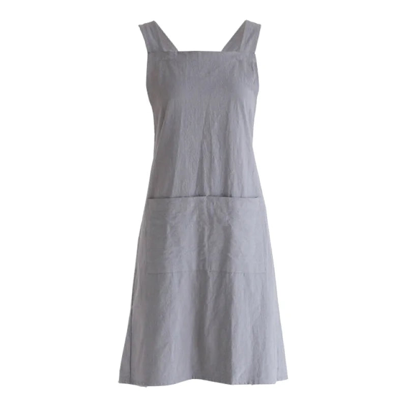 Tablier Japonais Gris Clair