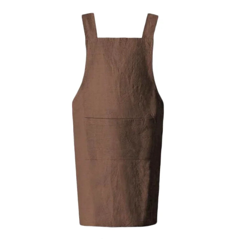 Tablier Japonais Marron