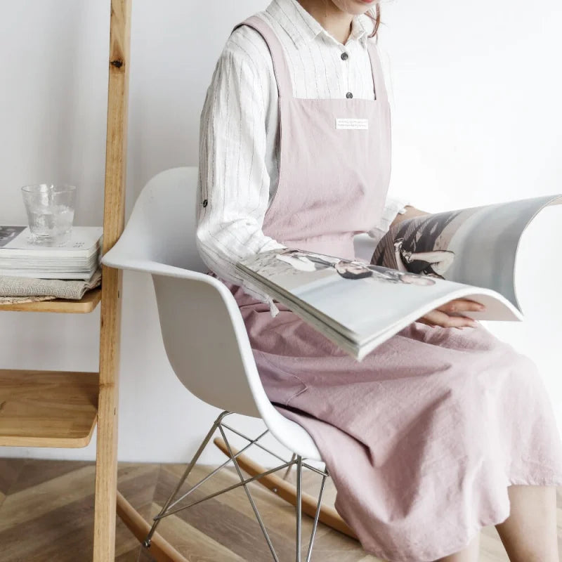 Tablier Japonais Rose