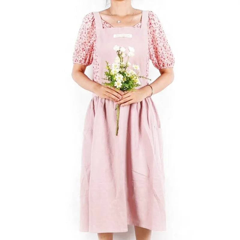 Tablier Japonais Rose