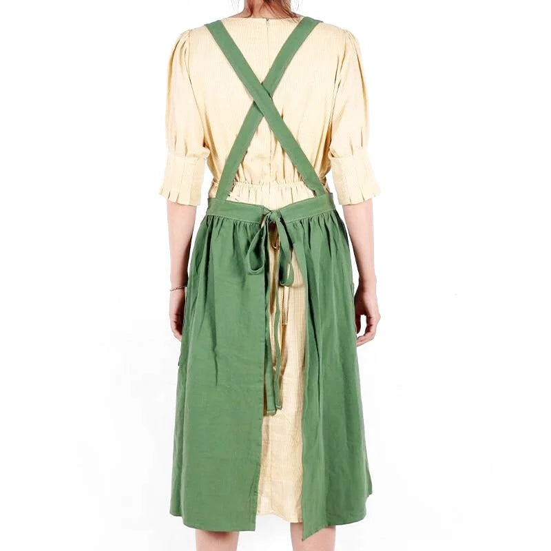 Tablier Japonais Vert