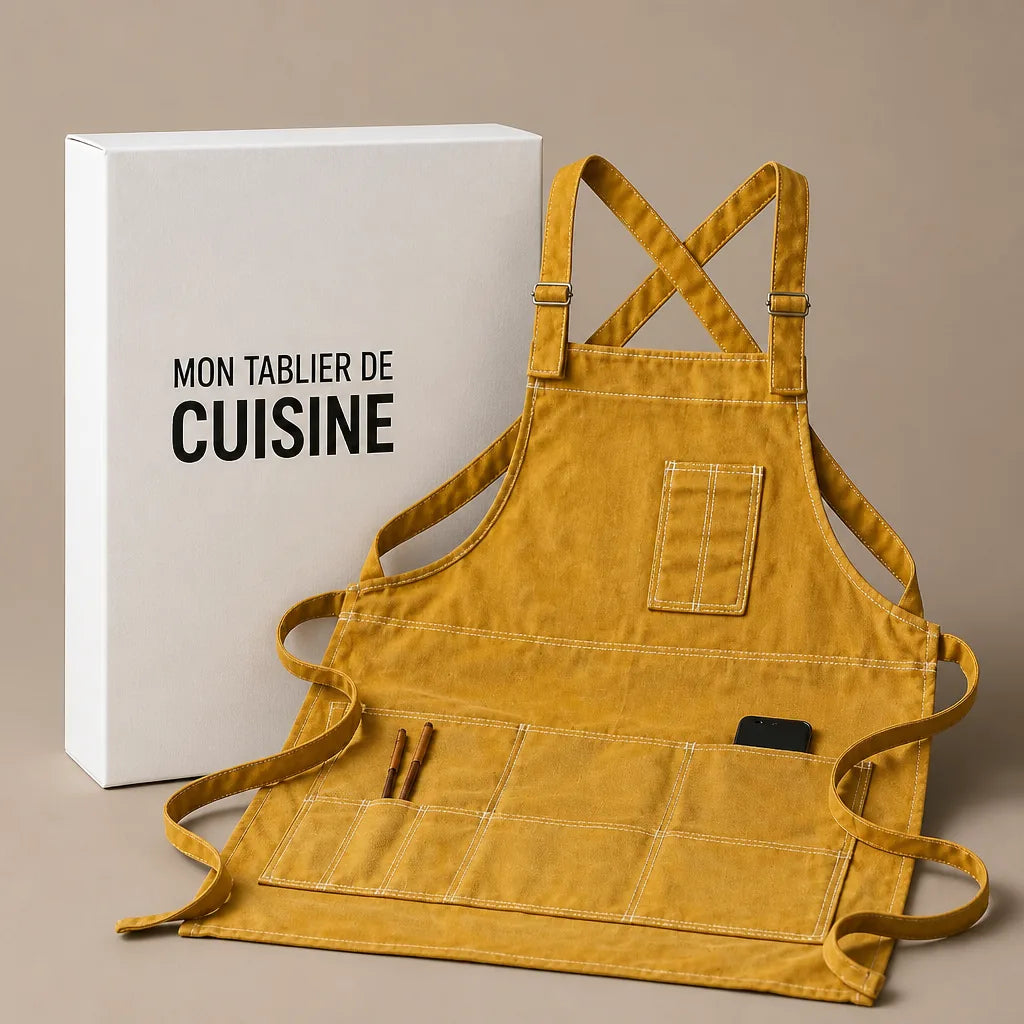 tablier-jaune