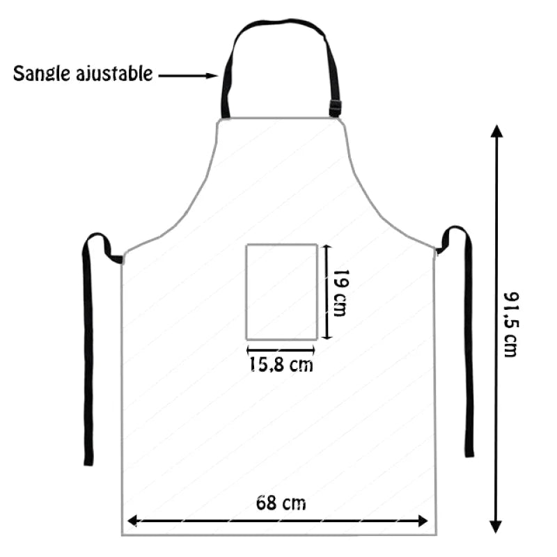 Tablier Personnalisé Homme