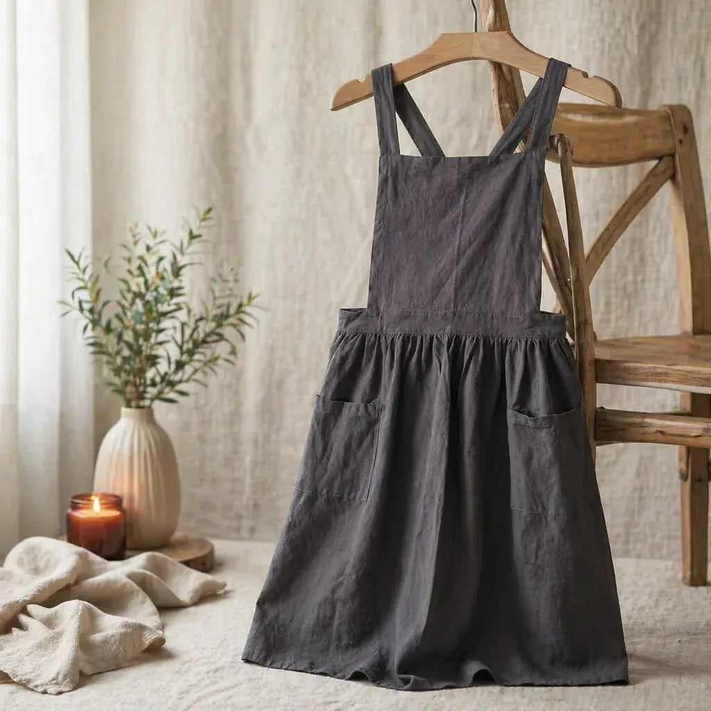 Tablier Robe Lin